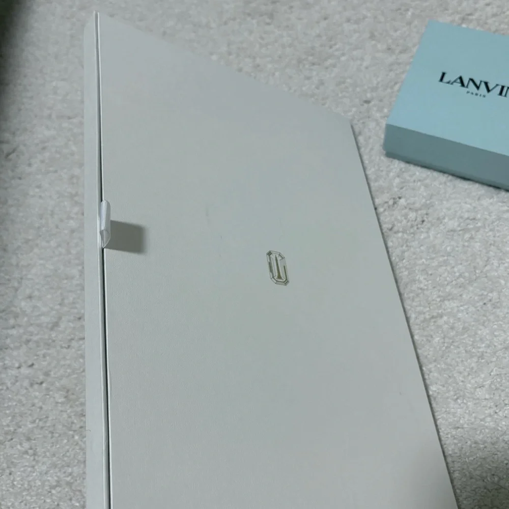 Boucheron Flat Box and Lanvin Blue Box